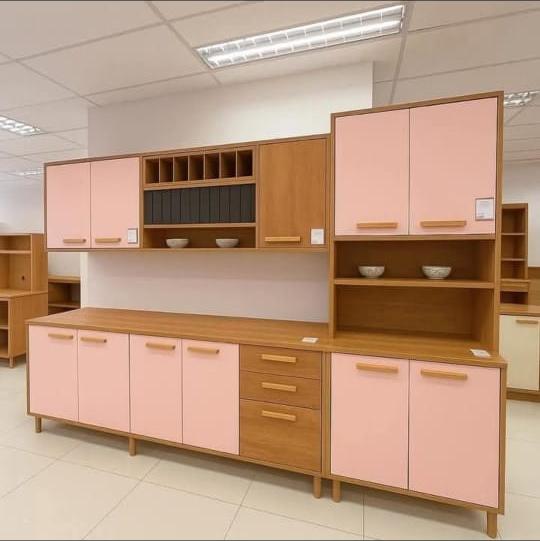 Armários de cozinha montados
